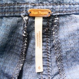 Free People Pants Jumpsuits Nwt City Cargo Pants Blue Size 6 Poshmark